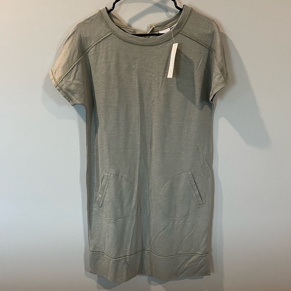 Chicos Zenergy Lace-Up Back Dress Size 0 - Picture 3 of 8